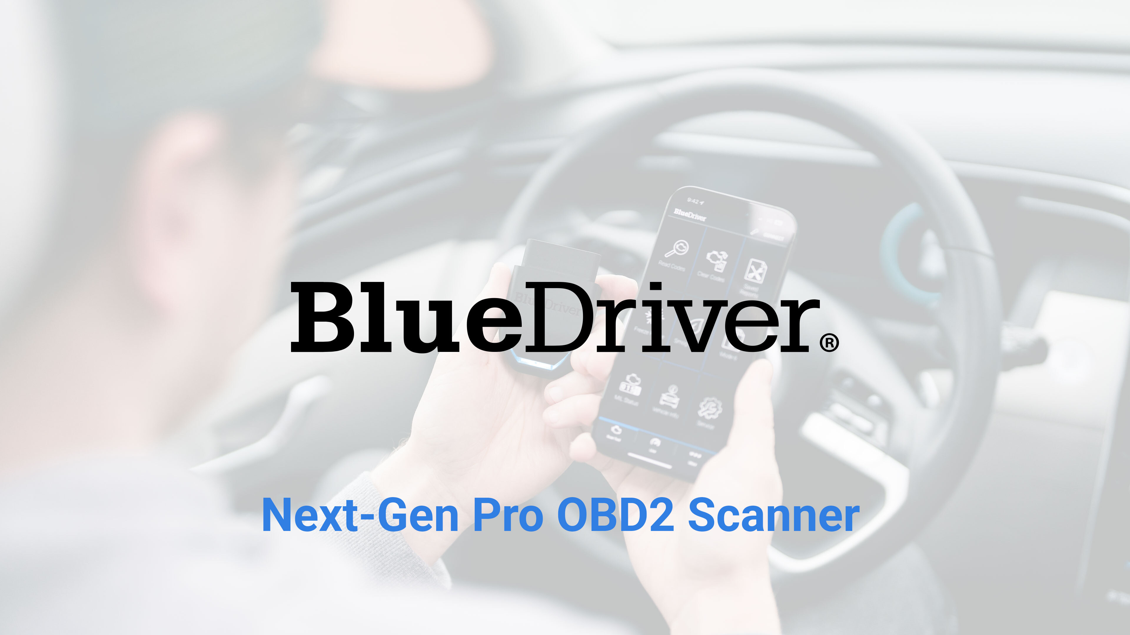 thumbnail video image 2 of BlueDriver Pro Next-Gen OBD2 Scanner Bluetooth Car Code Reader, Diagnostic Scan Tool for iPhone and Android, No Subscription, 2 of 11
