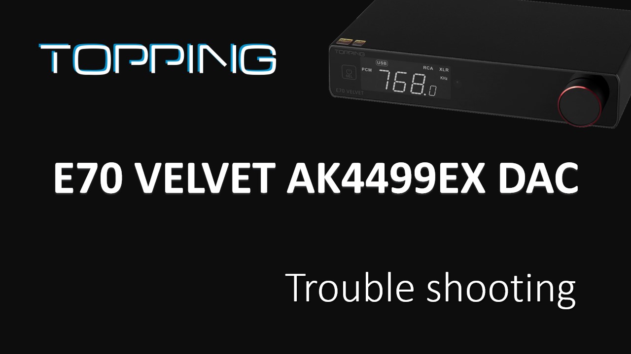 thumbnail video image 2 of TOPPING E70 Velvet dac headphone amp,Bluetooth 5.1,AK4499EX dac chip,includes a 12V Trigger interface,USB input plug and play,Black, 2 of 12